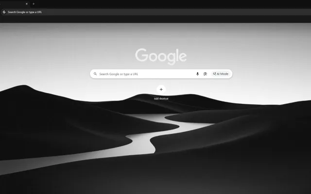 Black and White Landscape