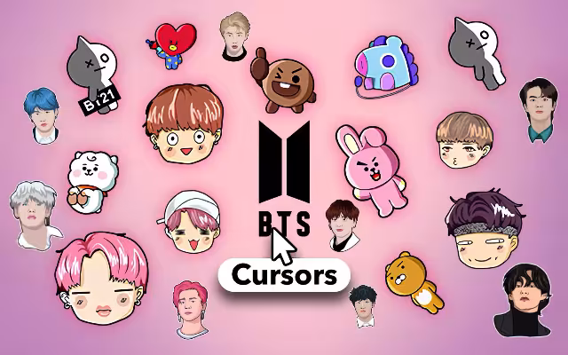 BTS Cursor ★ Custom Cursor for Chrome™