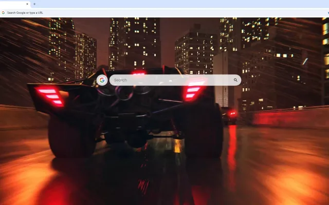 Batmobile Pursuit Live Wallpaper