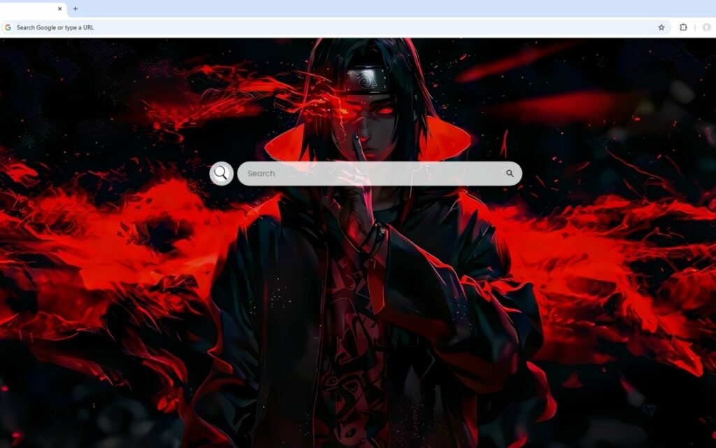 Itachi Uchiha – Red and Black Live Wallpaper