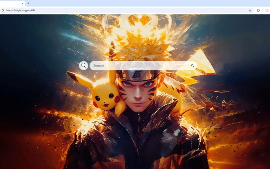 Naruto and Pikachu Live Wallpaper