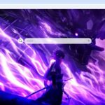 Sasuke Uchiha and Susanoo Live Wallpaper