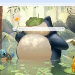 Snorlax With Friends Live Wallpaper