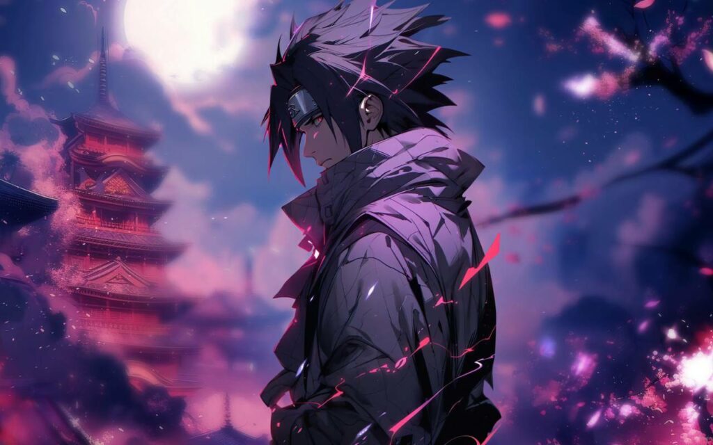 Sasuke Sakura Live Wallpaper