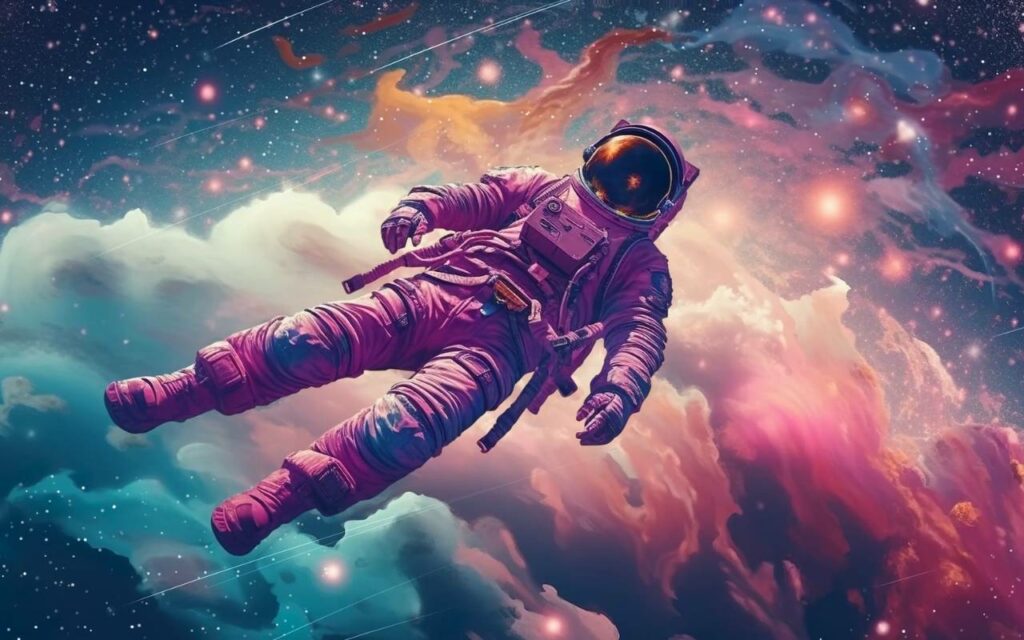 Spaceman Live Wallpaper